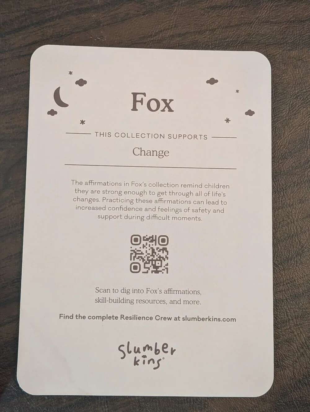 Slumberkins Emotional Intelligence Board Book Bundle Fox Dragon Ibex Creatures